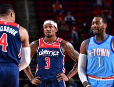 开云体育官网-包含火箭血洗奇才，乔治·希尔完成帽子戏法的词条